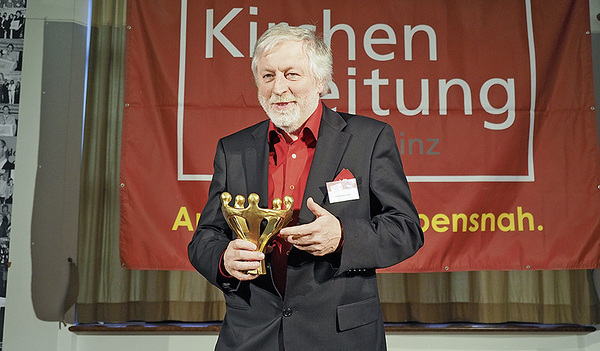 Erfinder des Solidaritätspreises: Ernst Gansinger, Redakteur bei der 'KirchenZeitung' von 1981 bis 2016.