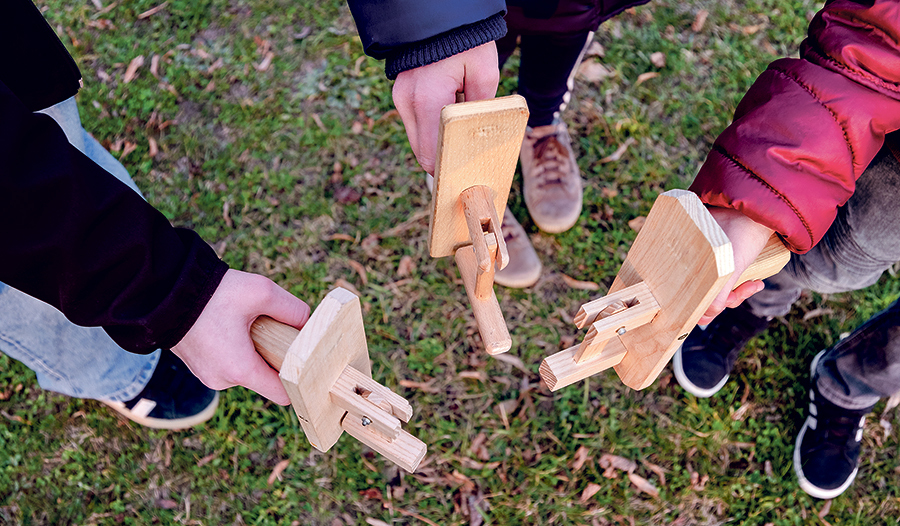 In Gallneukirchen wird gehammerlt, nicht geratscht.
