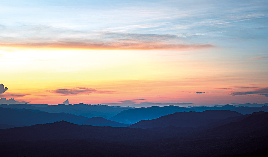 Bevor der Tag beginnt, Abstand nehmen und beten: Jesus hat es so gemacht. 