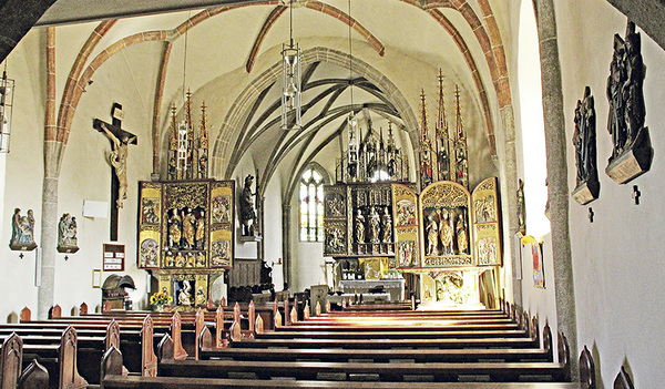 Die drei Flügelaltäre in Waldburg