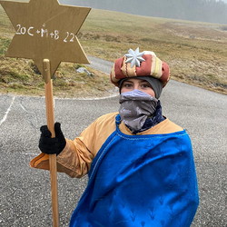 Sternsinger/innen der Pfarre Grünbach