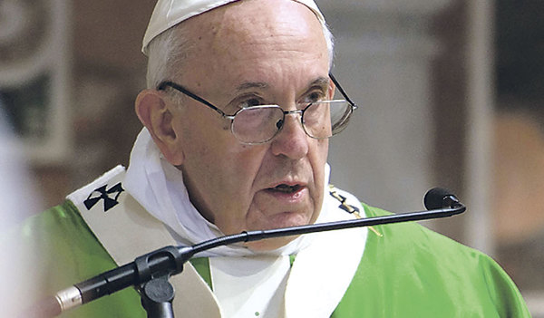 Papst Franziskus betonte in seiner Rede den Zusammenhang zwischen sexuellem Missbrauch und Macht.   