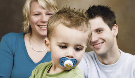 Eltern mit Kind - parents with child
