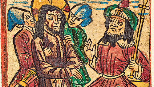 Jesus als Zeuge der Wahrheit im Angesicht des Todes. 