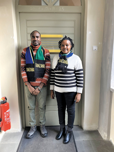 Auf ihrer ersten Österreich-Reise schilderten Athanas M. Kiyumbi und Mary John Meidimi wirksame Hilfsprojekte in Tansania.   