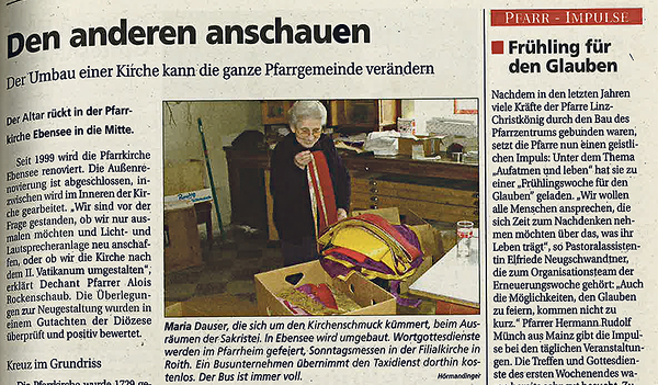 Renovierung in Ebensee 