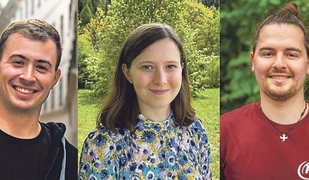 KJÖ-Vorsitzteam: Klemens Lesigang, Elisabeth Wanek, Rafael Haigermoser.  