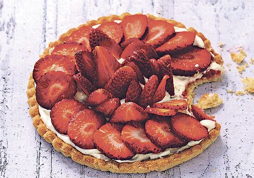 Erdbeer-Tarte