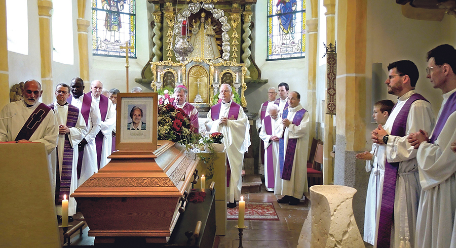Requiem für Maria Dammer in der Pfarrkirche St. Radegund.