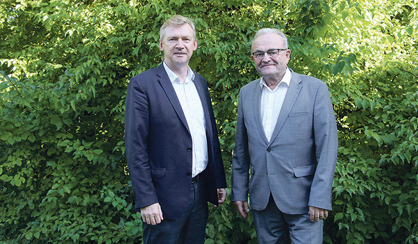 Christian Öhler (rechts), der neue Stellvertreter von Generaldechant Slawomir Dadas.   