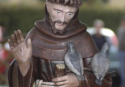 Pfarre Linz-St. Peter, Tiersegnung, Pfarrer Mag. Franz Zeiger, Tiere, Hunde, Katzen, Segnung, Weihe, Messe, Menschen, Hl. Franz von Assisi, Statue, TaubeFranz Maria GlaserEinfaltstra?e 7, A-4020 LinzBLZ 49460 Spardabank LinzKontonummer 00-378.4