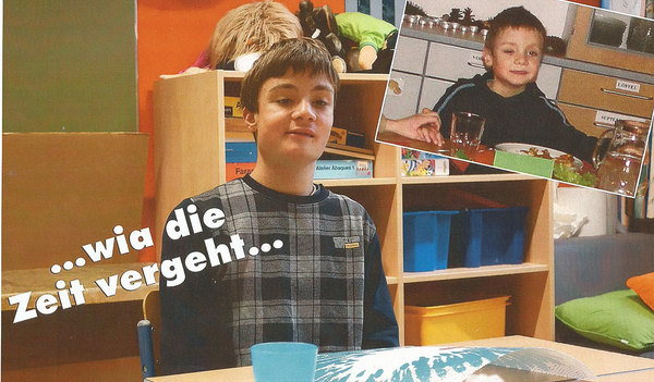 Die besondere Schule wünscht ihrem Schüler Max einen guten Start ins Berufsleben.