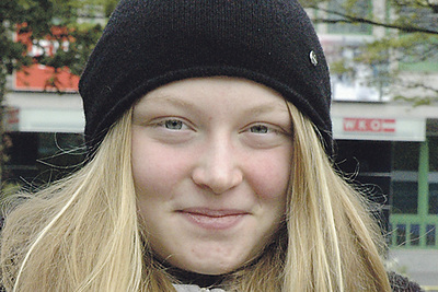 Eva Pernkopf (18), Schülerin am Petrinum