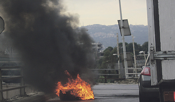 Die Menschen im Libanon protestieren – gegen Korruption und Misswirtschaft. 