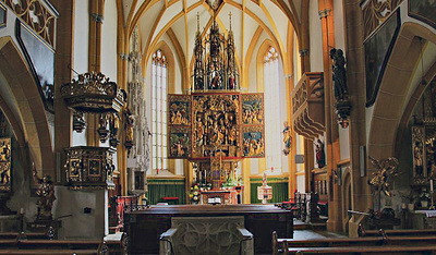 Juwel des Glaubens: Die Kirche von Heiligenblut birgt Kunstschätze des Mittelalters.