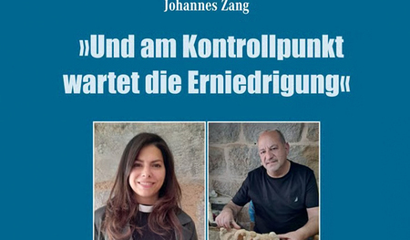 Johannes Zang, „Und am Kontrollpunkt wartet die Erniedrigung“.  33 Christen aus Palästina reden Klartext, Messidor Verlag 2025, ISBN 978-3-942561-54-9, 288 Seiten, € 19,90