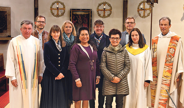 Die feierliche Beauftragung des Seelsorgeteams 