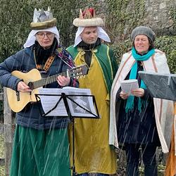 Sternsinger/innen der Pfarre Linz St. Magdalena