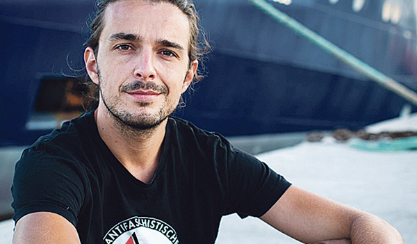 Jakob Frühmann, Pädagoge und Aktivist, wird mit an Bord des Seenot-Rettungsschiffes 'Sea Watsch 4' sein.