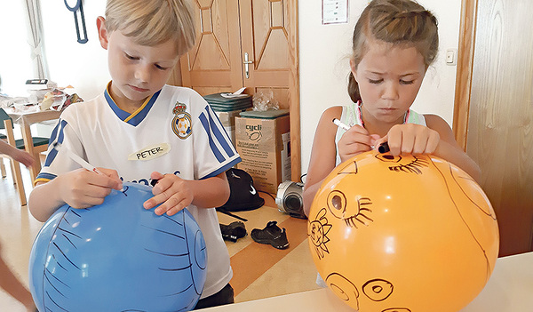 Das Pfarrheim Frankenburg hatte Ende August für die Kinder des Orts mit einem abwechslungsreichen Programm geöffnet.  