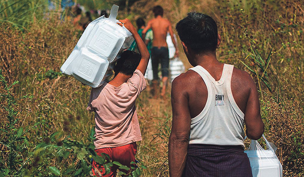 Die Bischöfe in Myanmar fordern humanitäre Hilfe für Flüchtlinge in Myanmar.