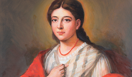 Die Laienmissionarin Pauline Marie Jaricot (1799–1862) legte den Grundstein für Missio.   clemens maria fuchs