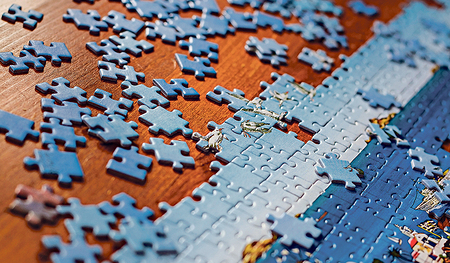 Isa findet ihr altes Puzzle wieder.