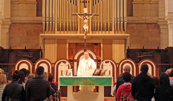 Eucharistiefeier, wie es derzeit leider nicht geht