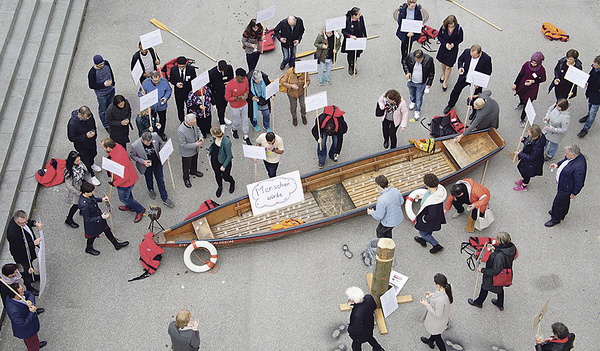 Öffentliche Aktion „Menschenwürde“  
