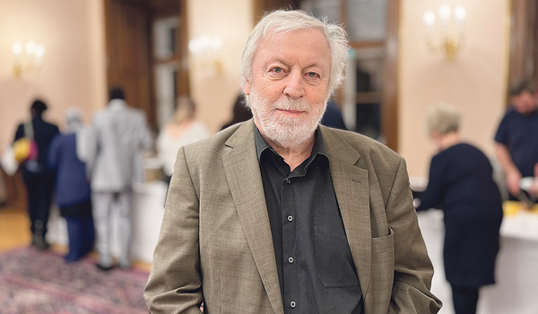 Ernst Gansinger als Gast beim Solidaritätspreis am 11. November 2024.    