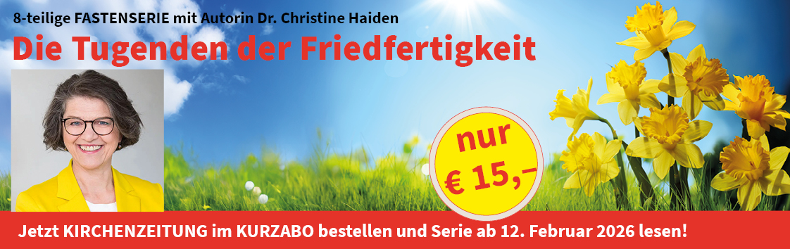 Fastenserie 2026 mit Dr. Christine Haiden bestellen.