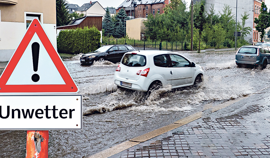 Gerade bei den immer heftigeren Unwettern zeigt sich die allgegenwärtige Klimakatastrophe. 