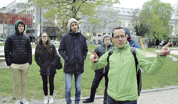 Der Volksgarten habe sich für Obdachlose zum Nachteil verändert, erläutert Helmut Eder.