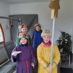 Sternsinger/innen der Pfarre Kollerschlag