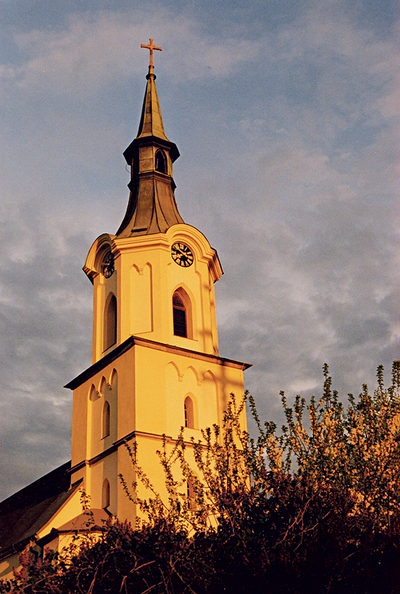 Turm der Pfarrkirche Dörnbach