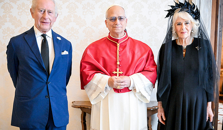 Die Rom-Visite von Charles III. und Camilla war voller einmaliger Akte und Symbole im Zeichen der Ökumene.   