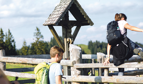 Der Steirische Mariazellerweg Nummer 6 hat viele Startpunkte.