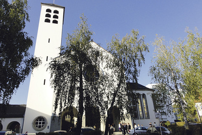 Heilige Familie. Pfarrer: Slawomir Dadas.   wikimedia/franzovilava