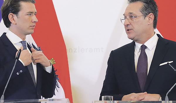 Bis vor Kurzem noch auf Harmonie-Kurs, jetzt getrennt: Sebastian Kurz und Heinz-Christian Strache.  
