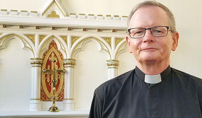 Pfarrer  Patrick Curran ist anglikanischer Seelsorger in Wien. 