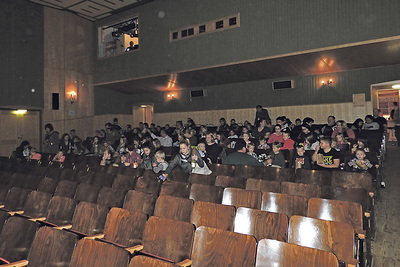 Das Kino in Großraming zeigt einmal im Monat aktuelle Filme.   
