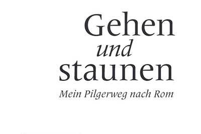 Ferdinand Karer,  Gehen und Staunen. Mein Pilgerweg nach Rom. Tyrolia Verlag, Wien – Innsbruck 2019,  144 Seiten, € 17,95.
