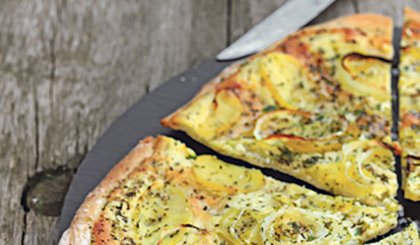 Erdäpfelpizza
