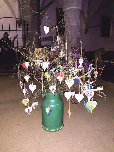 Valentinstags-Herzen, St. Georgen im Attergau