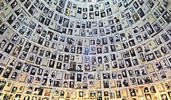 In der „Halle der Namen“ in Yad Vashem bekommen viele Opfer des Holocaust auch ein Gesicht. 