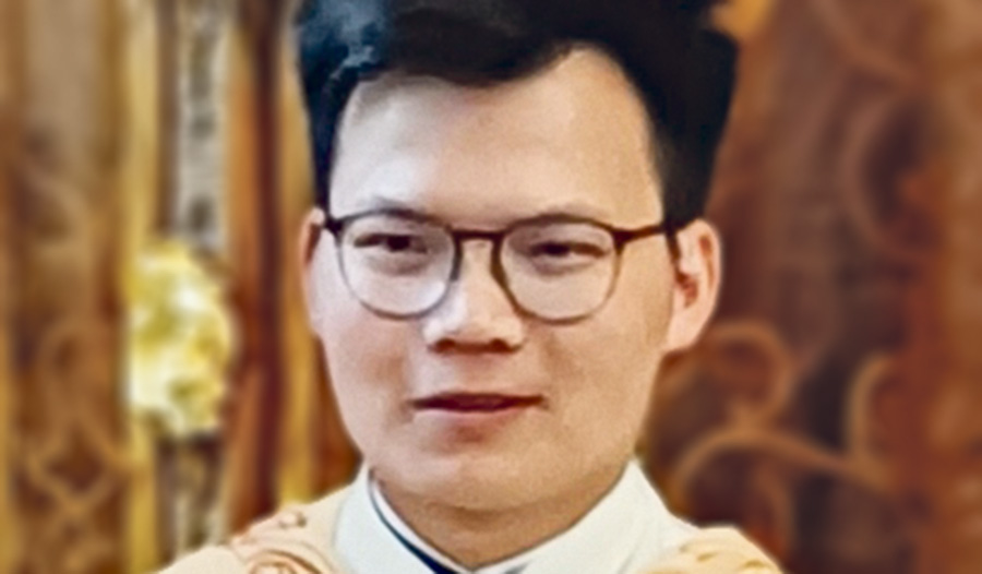 P. Samuel Cao Tuyen Lai aus Vietnam ist Zisterzienser des Stifts Schlierbach; Weihe am 18. Juni.