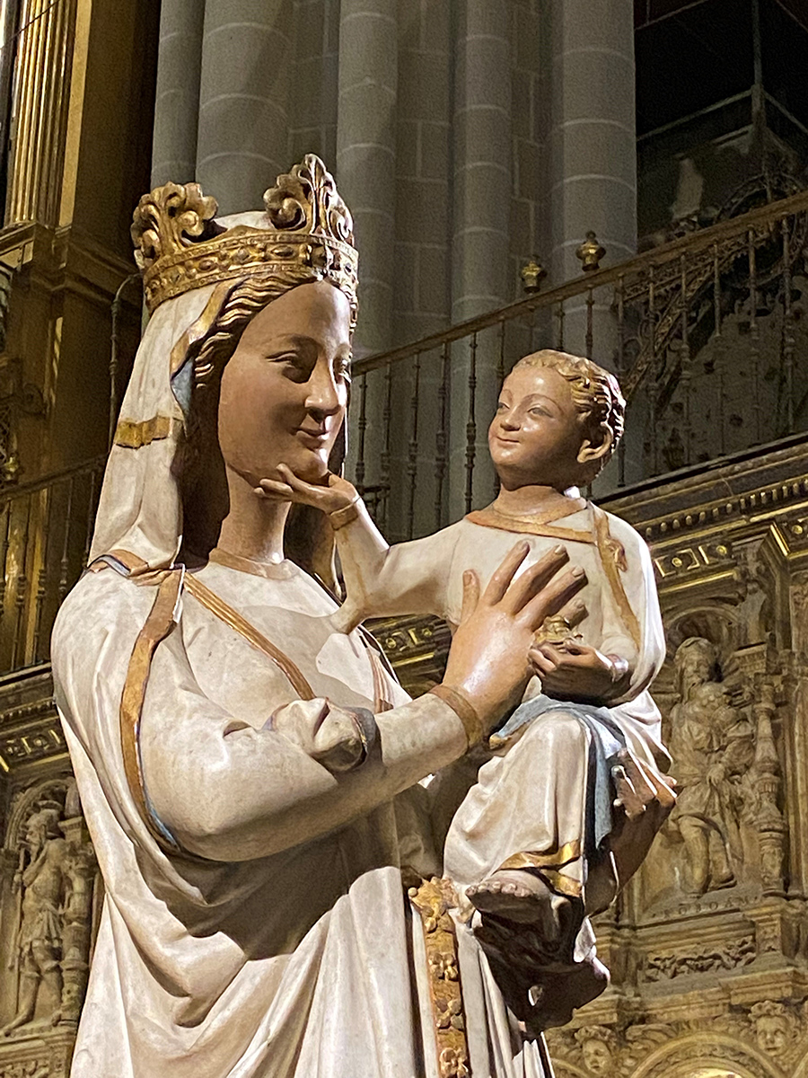 Details aus der Kathedrale in Toledo