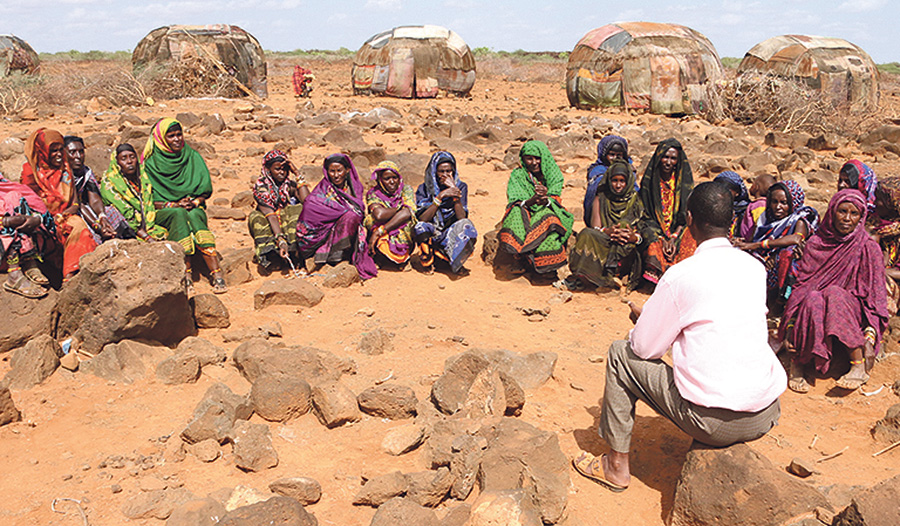 Aufklärungsarbeit gegen FGM und Kinderheirat.